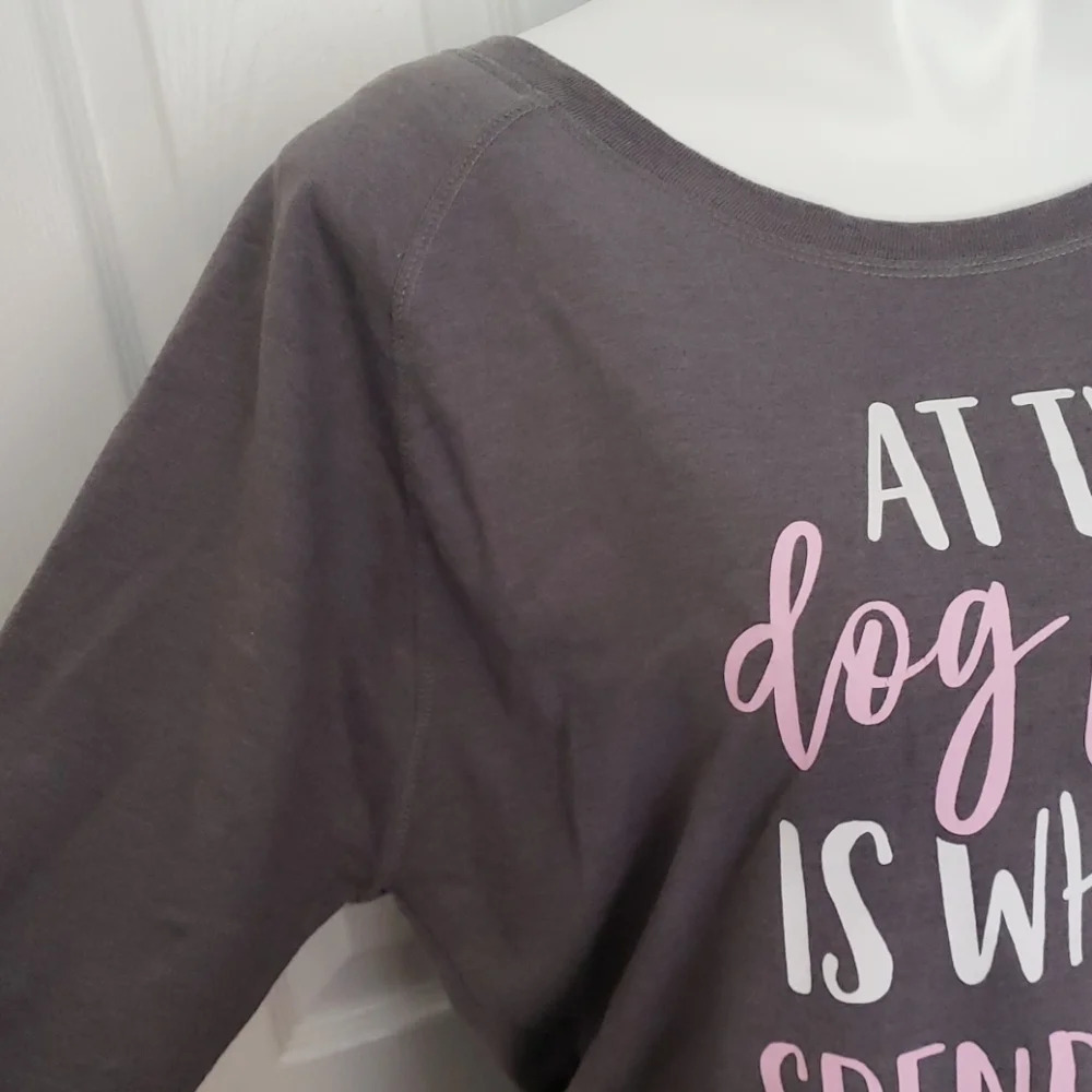 Instant Message Grey Graphic Dog Sweater - Picture 6 of 14